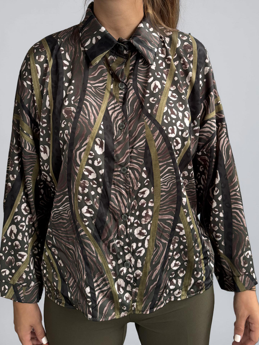 Nuova Camicetta in Viscosa – Animalier Colorata!