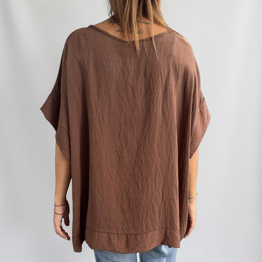 MAGLIA VISCOSA TAGLIO OVER